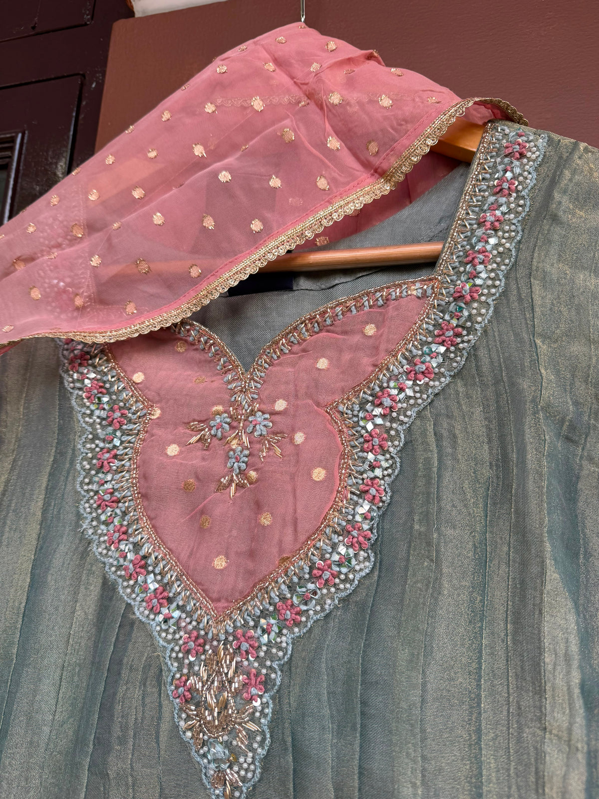 Salsa Anarkali Set