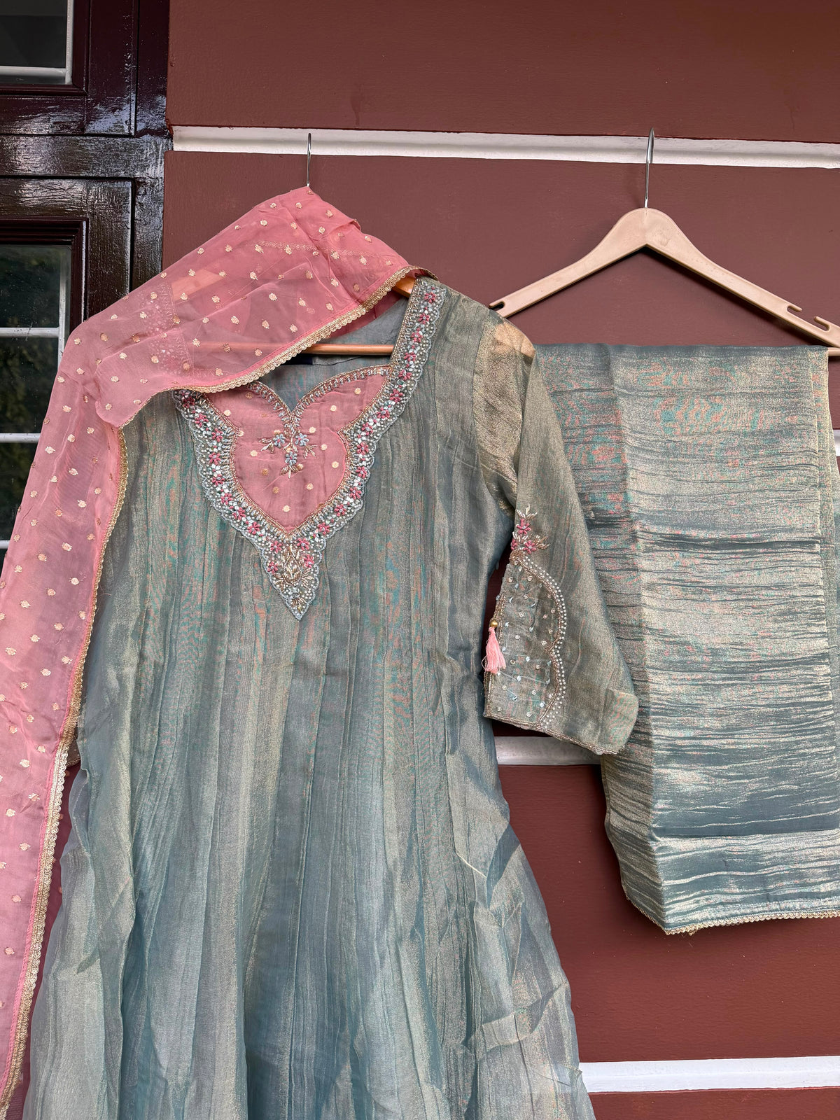 Salsa Anarkali Set